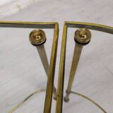 Tables basse laiton doré