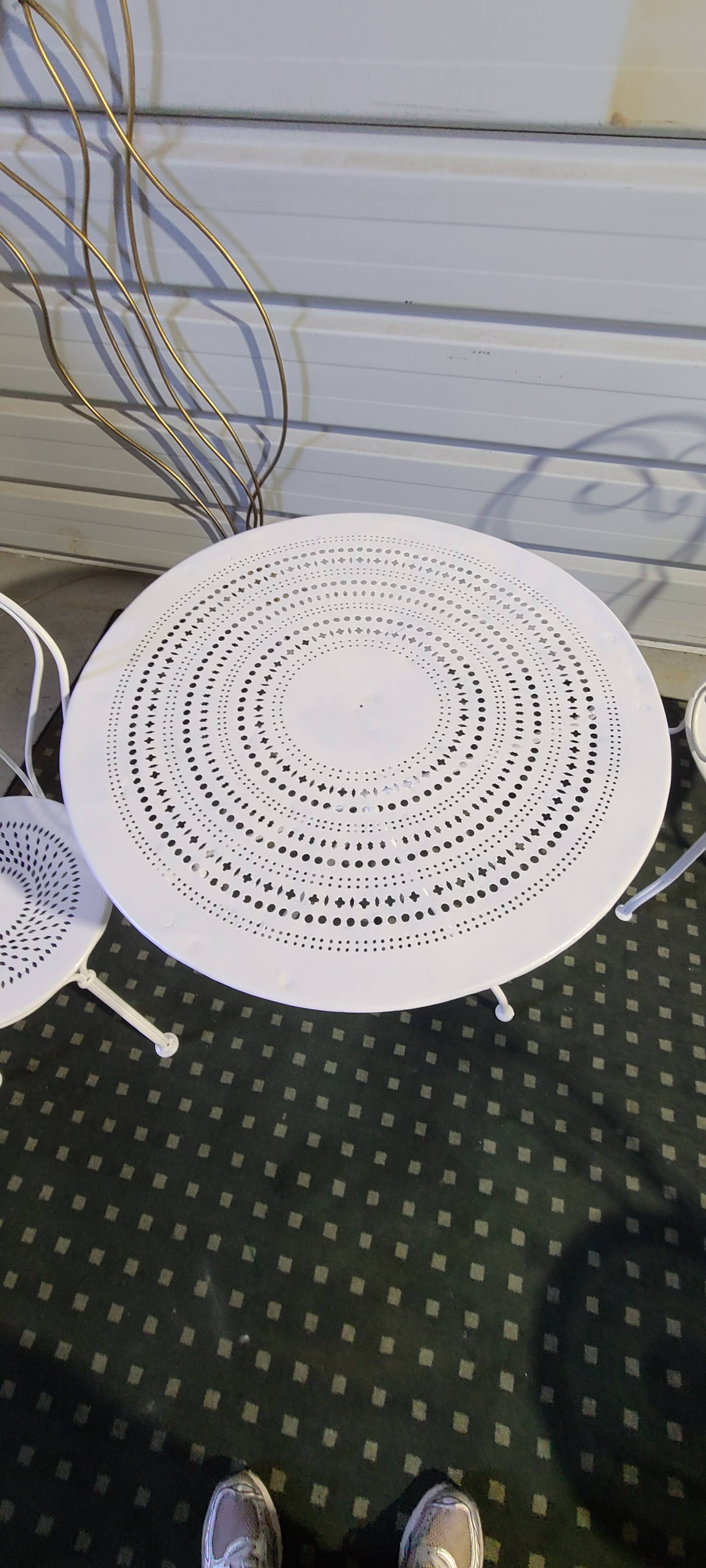 Mid-Century Garden Furniture in Wrought Iron