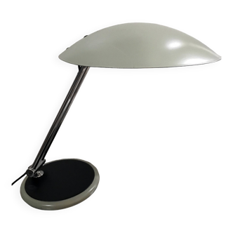Vintage Desk Lamp • Saucer • Aluminor • Space Age • 1960