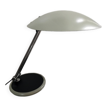 Vintage Desk Lamp • Saucer • Aluminor • Space Age • 1960