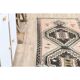 1970s Turkish Oushak Handmade Wool Cotton Orange Runner Rug 92x331