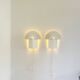 Large Geometric Model 6688 'No Neon' Wall Lamps By Olle Andersson For Boréns, Sweden 1980S