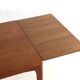 Table à manger rectangulaire extensible en teck de Henning Kjaernulf pour Vejle