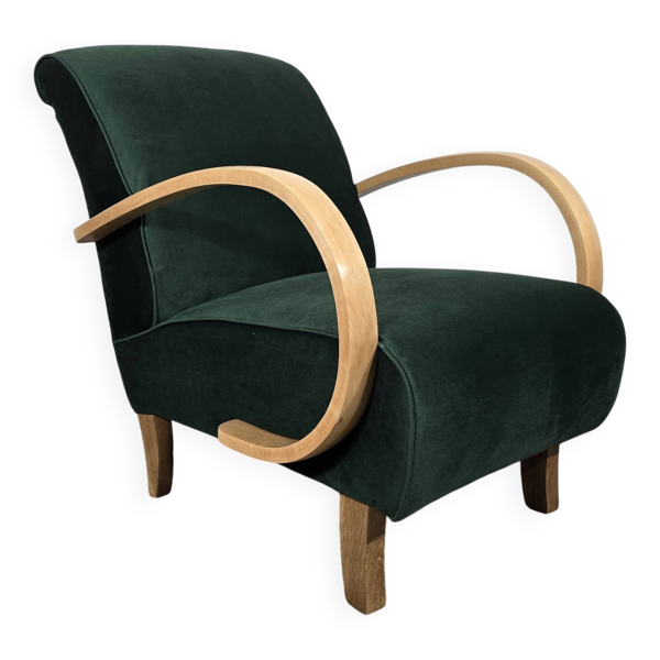 Fauteuil Art Déco par Jindrich Halabala