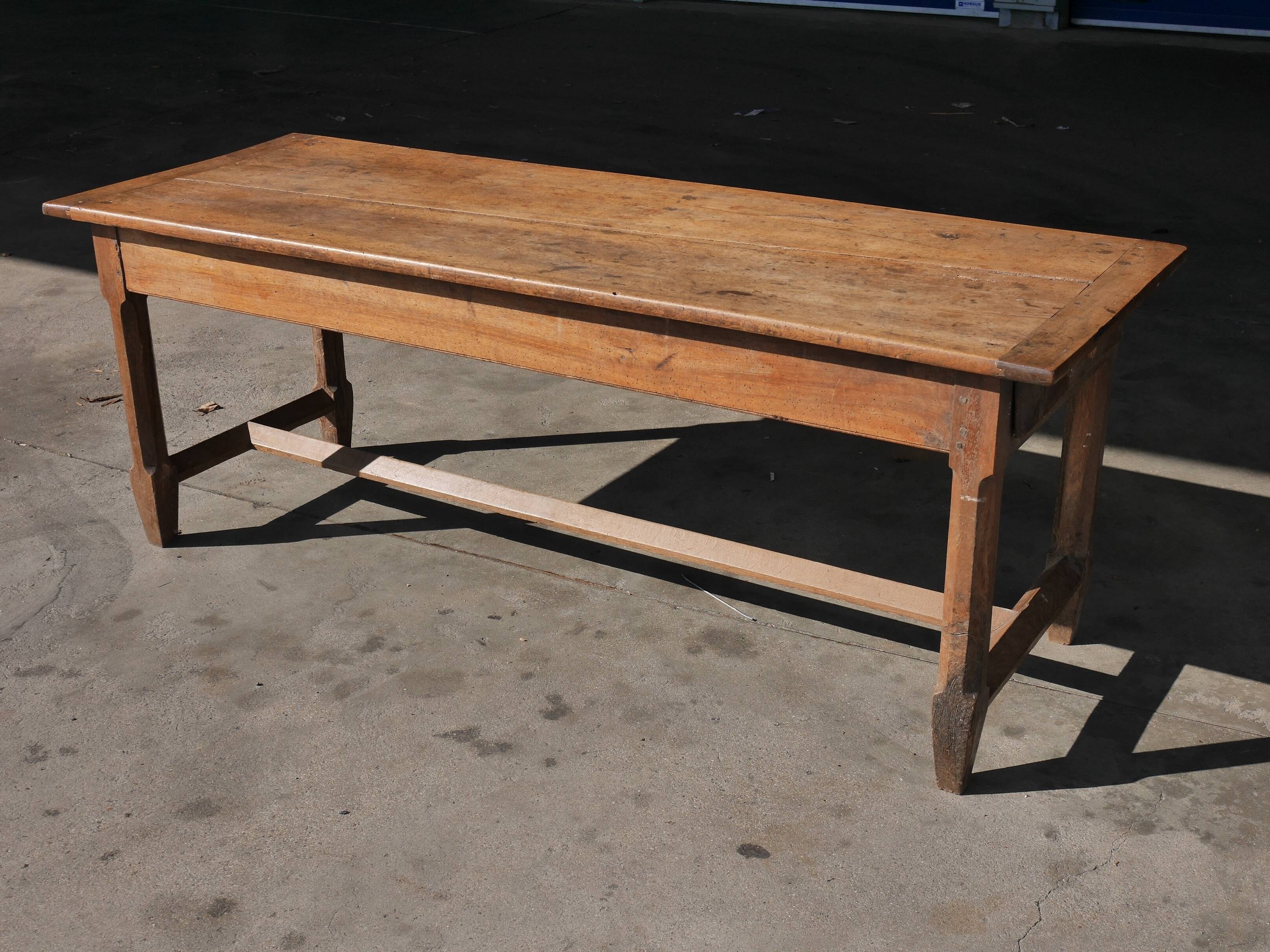 Oak farm table