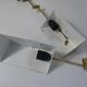 Pair of adjustable brass wall lamps after koch & lowy