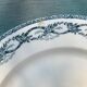 Lot of 6 flat plates Salins iron earth, 1930s