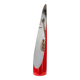 Sculptural mirror Space Age red lacquered — Italy, 1970s