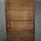 Secretary with three bodies in walnut from the Louis XVI period.