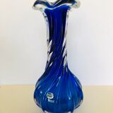 Bohemian crystal vase