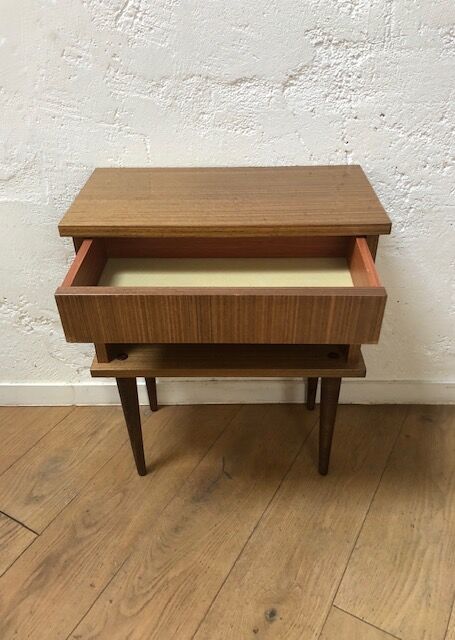 60s bedside table