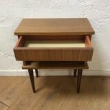 60s bedside table