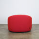 Red Pumpkin chair and ottoman by Pierre Paulin for Ligne Roset