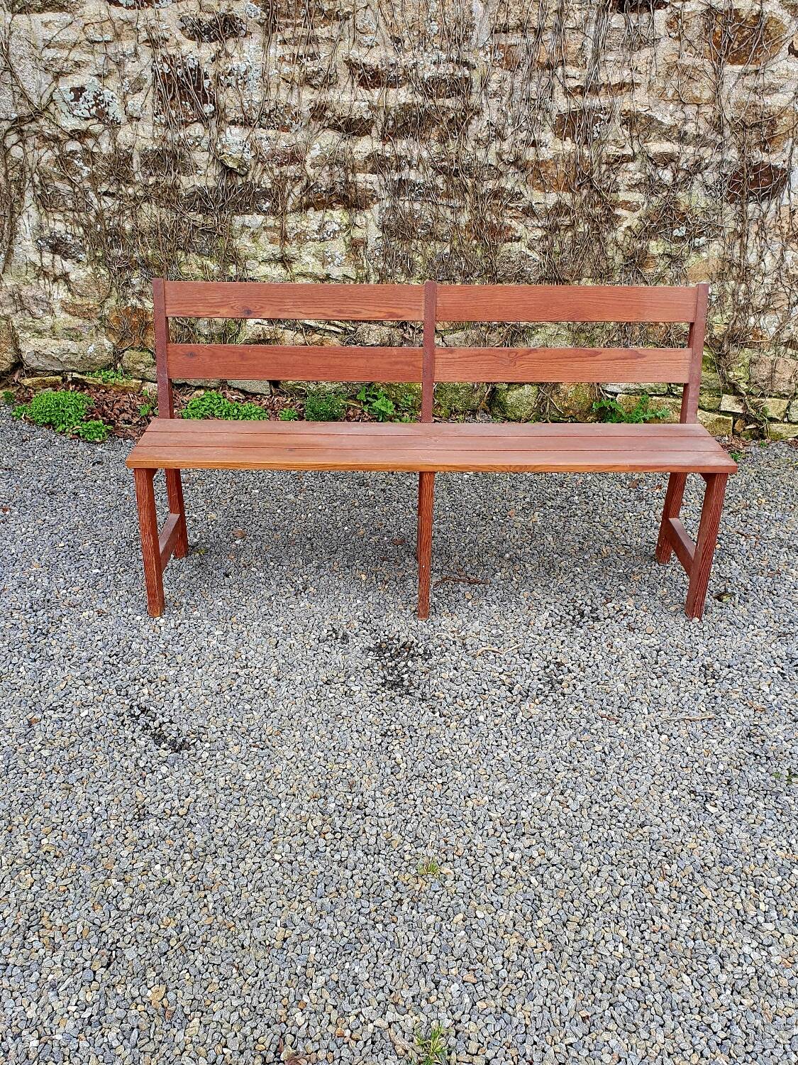 Banc en bois