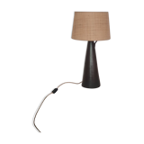 Lampe en grès vintage