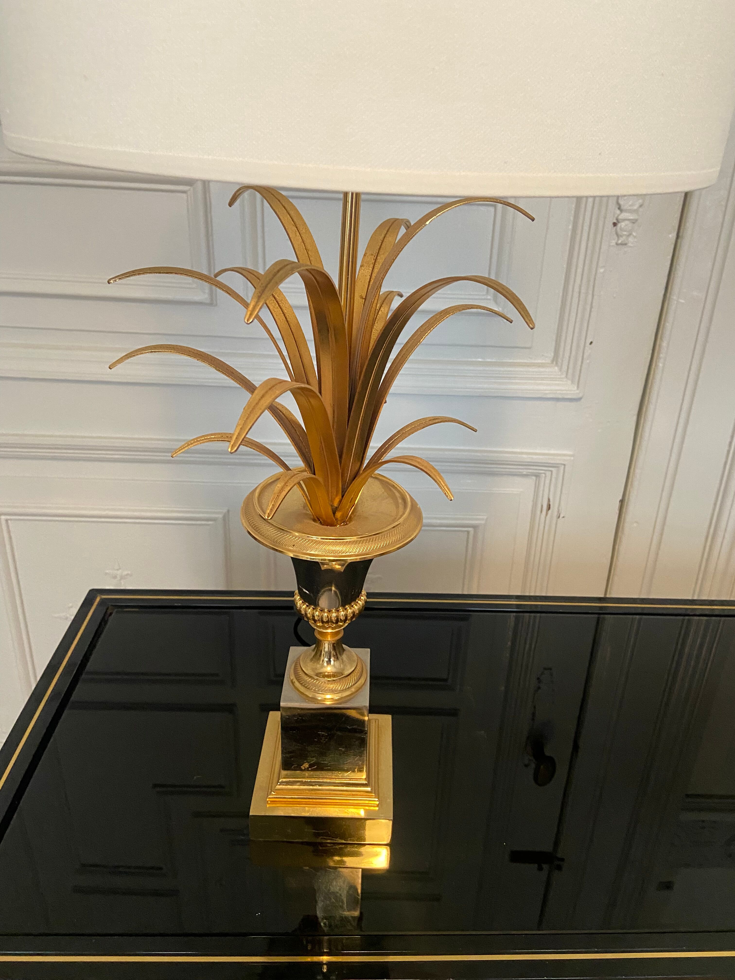 Pair of lamps ears / pineapple by Boulanger, 1970s