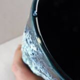 Old roll vase, sea foam, Fat Lava, Vallauris