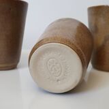 Tasses en grès Digoin