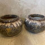 Pair of ceramic pots