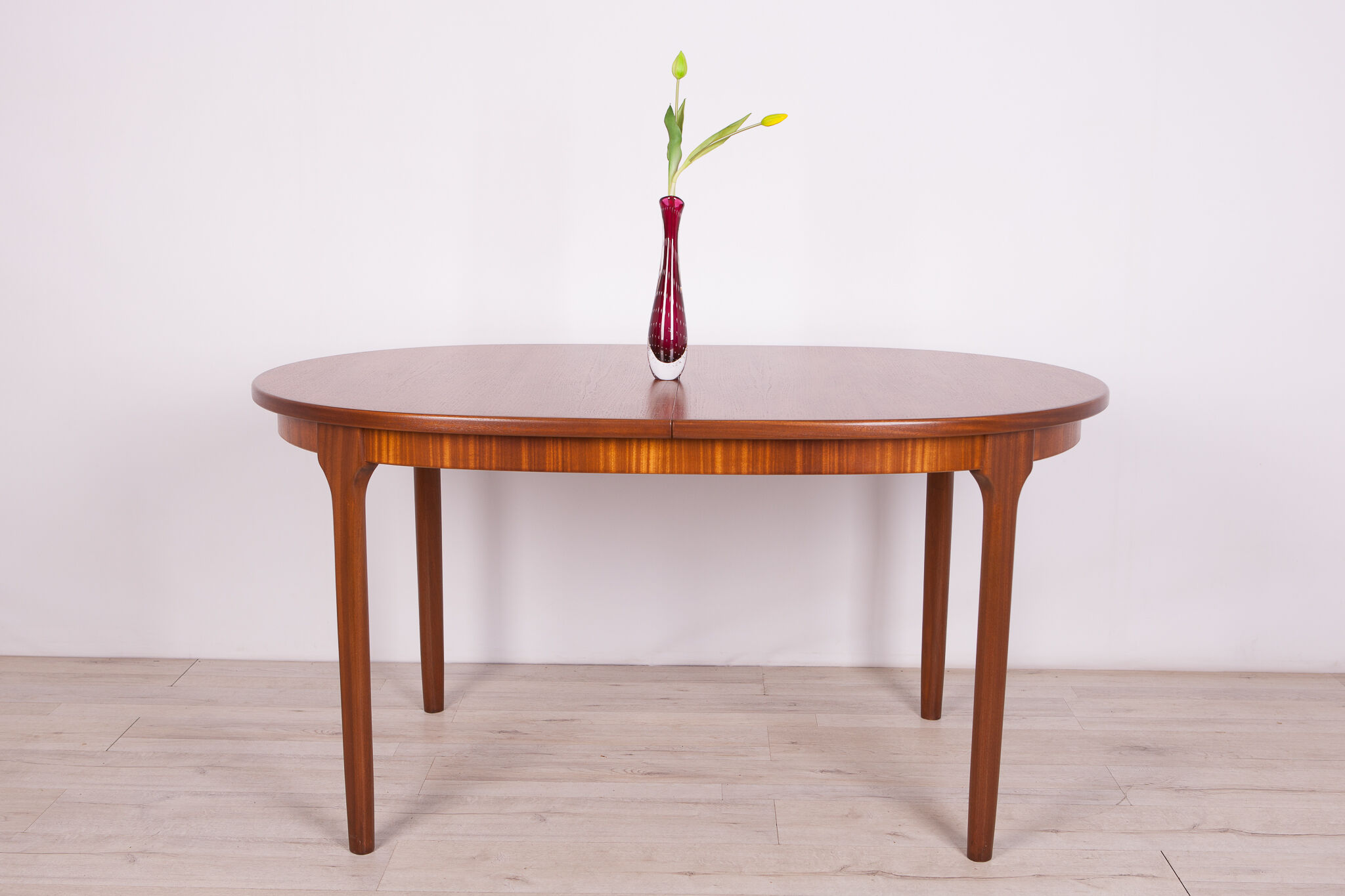 Oval Extendable Dining Table from McIntosh, 1960s