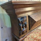 Napoleon III walnut mirror