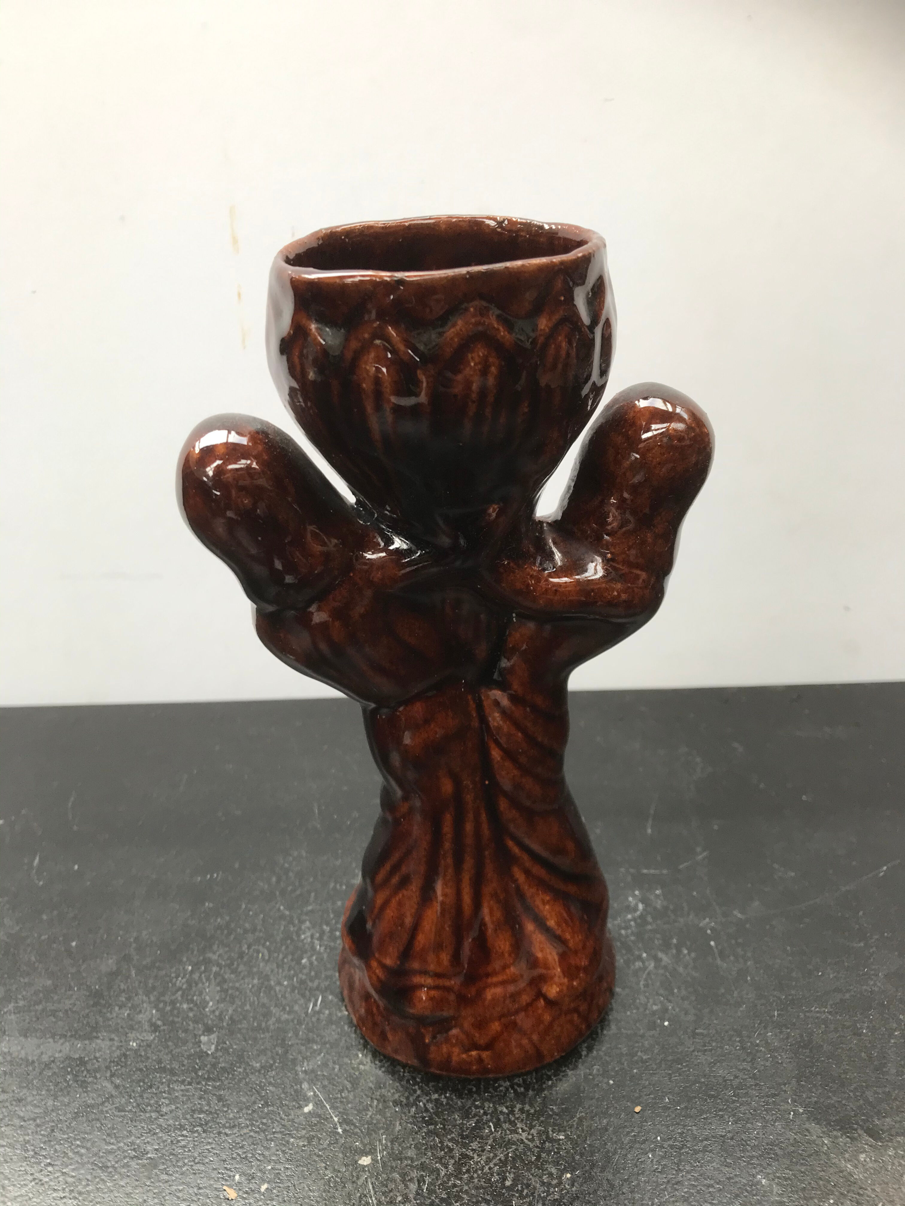 Ancient Vase Ceramics Brown Shape Vintage Characters