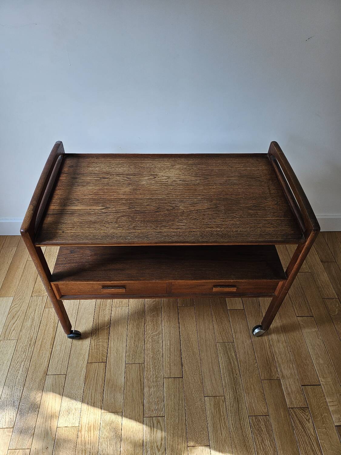 ARREBO MOBLER - Teak rolling trolley