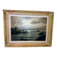 Oil painting.st Breton marine signed (reney 1890/1959)