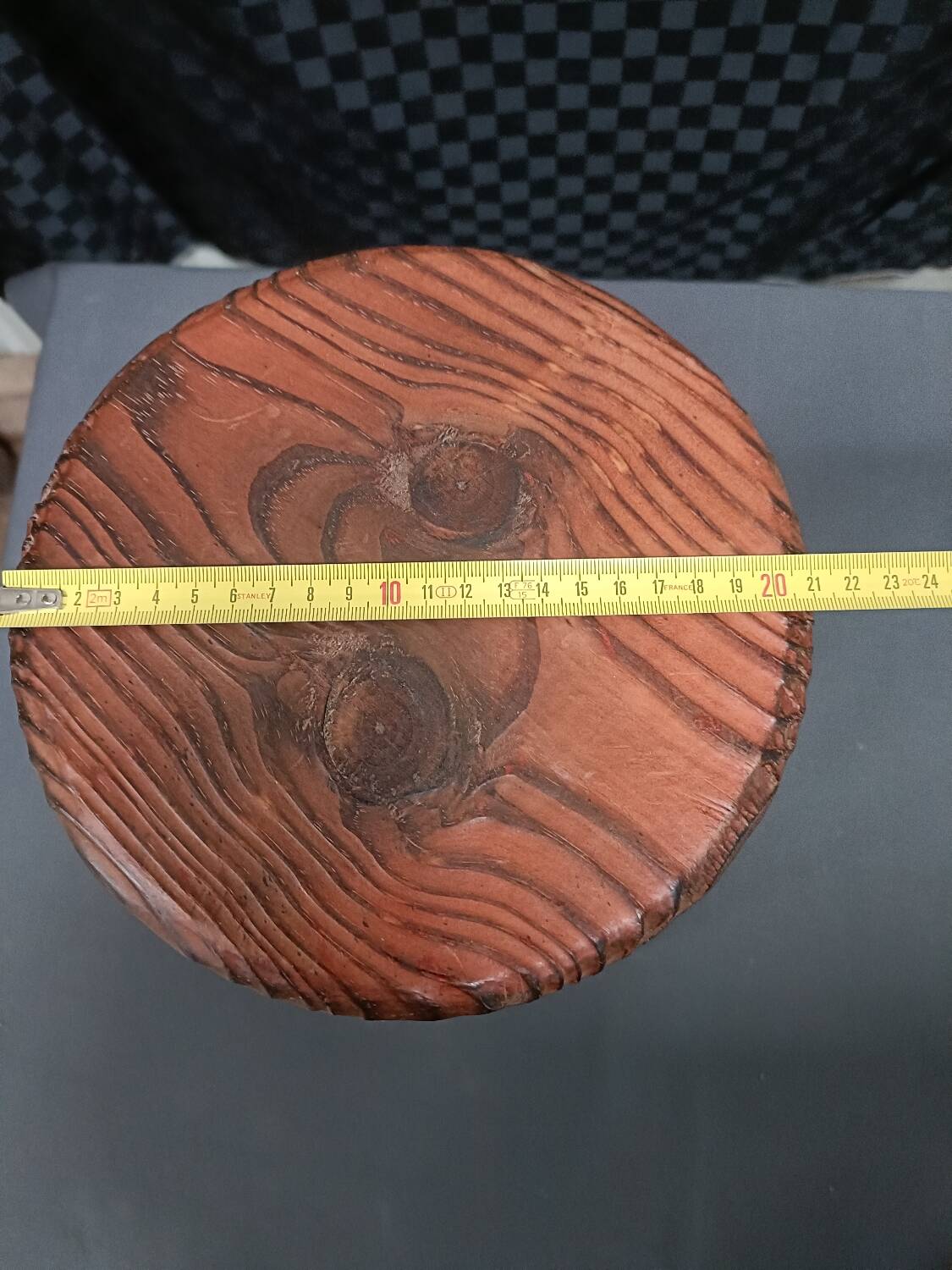 Vintage tripod stool