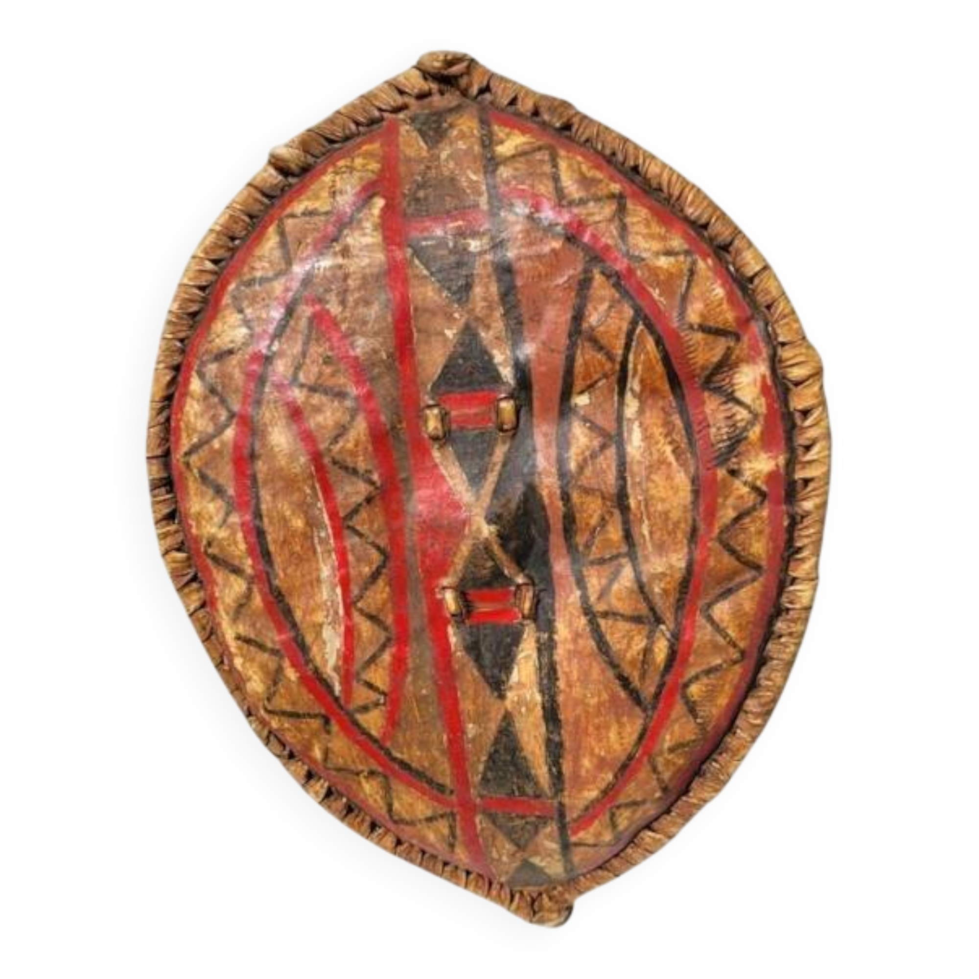 Vintage African Maasai Shield