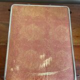 Large triptych barber mirror