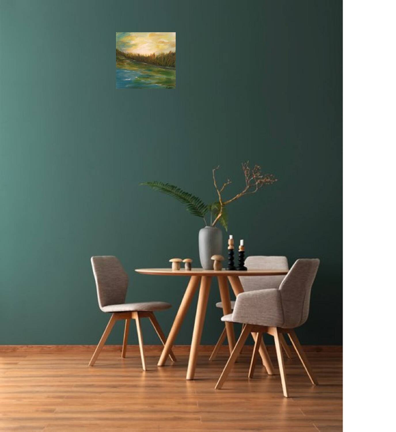 Landscape painting, original signed work