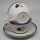 Duo of chocolate Mary Lou Digoin cups
