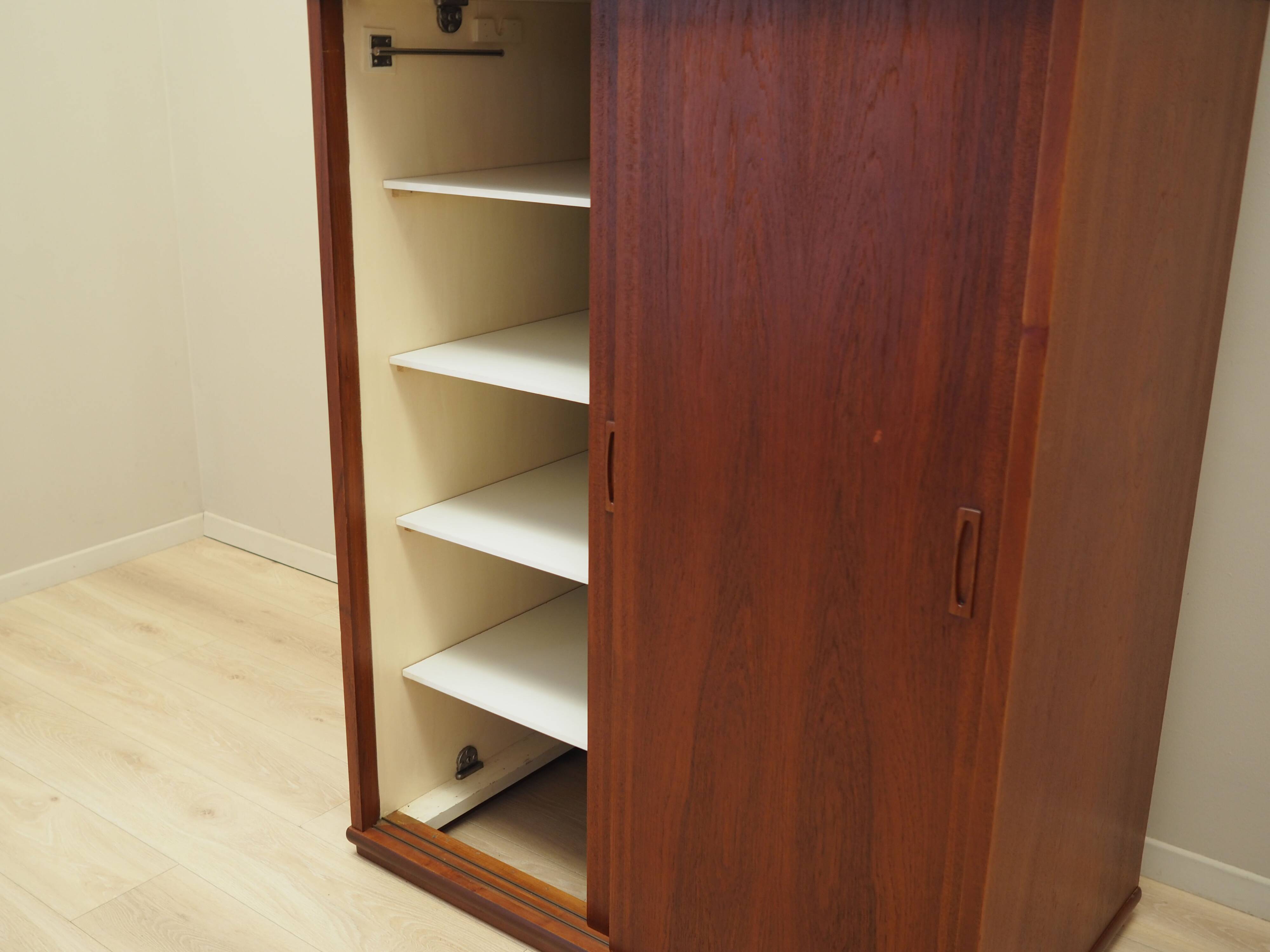 Teak wardrobe, Danish design, 1970s, production: Denmark