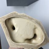 Ceramic sculpture signed Le Jan – Art Deco Skier