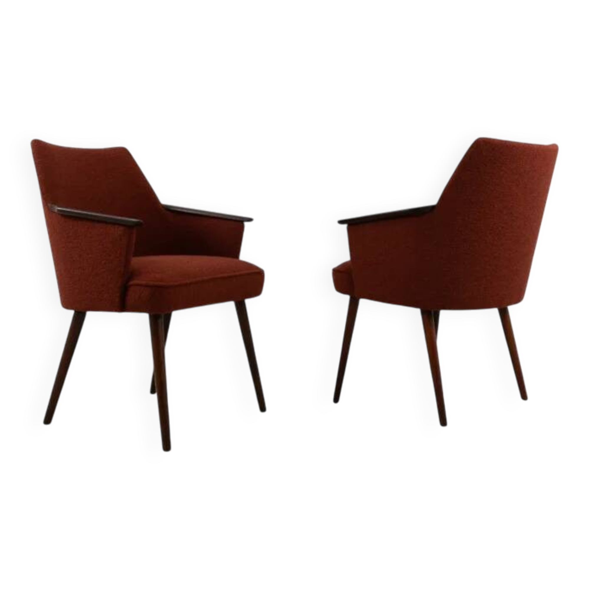 Paire de fauteuils des années 60, Pologne.