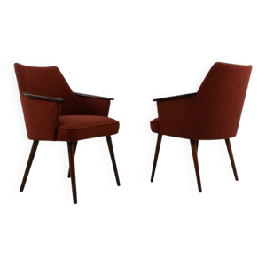 Paire de fauteuils des