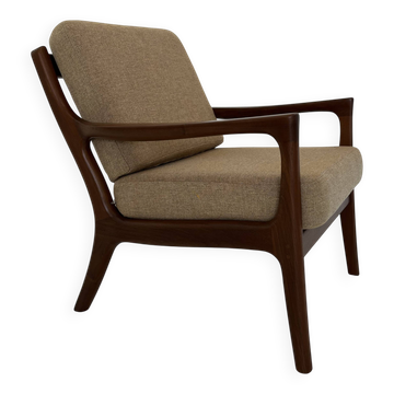 Fauteuil danois en teck, années 1960