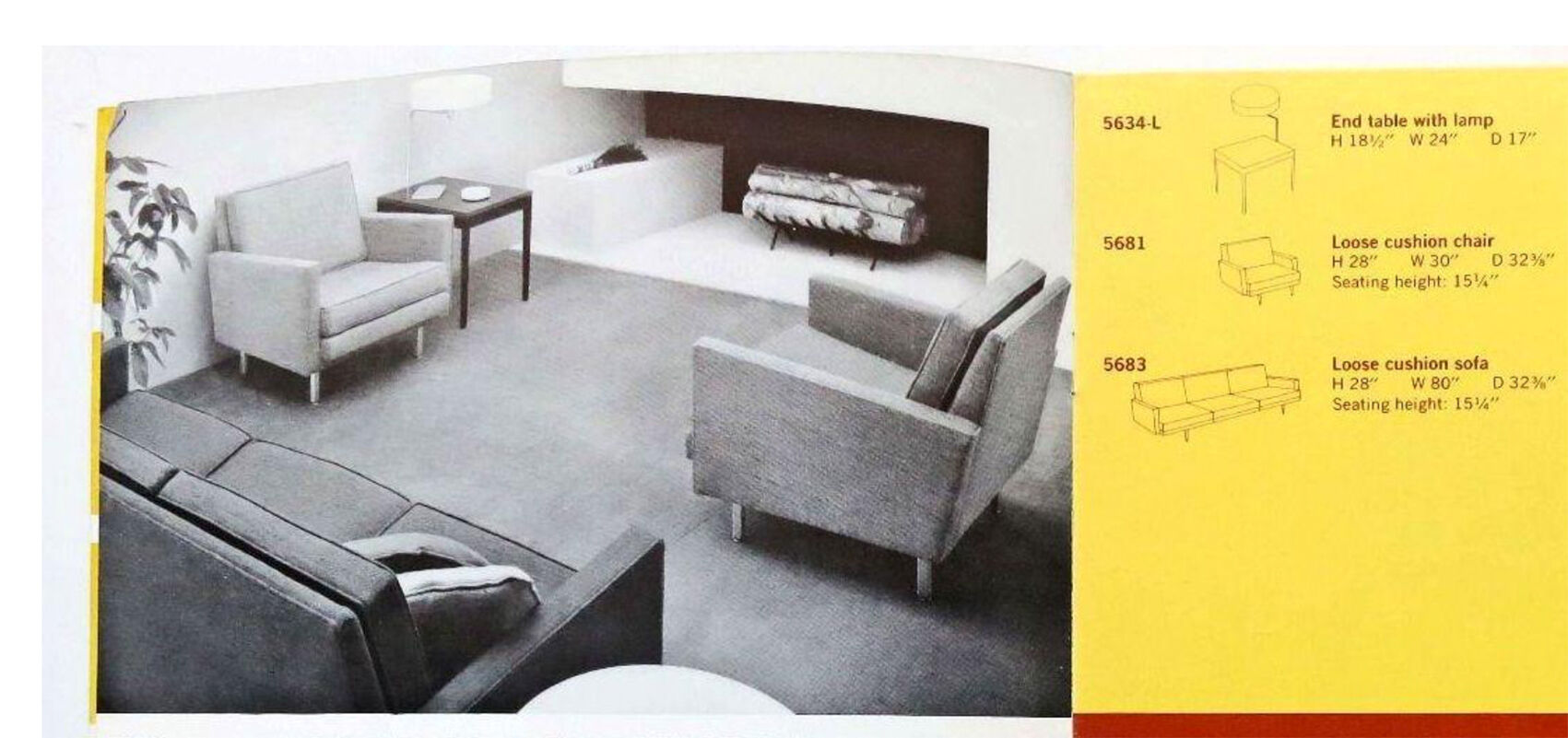 Fauteuil de George Nelson pour Herman Miller 1960