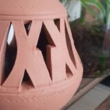 Terracotta vase