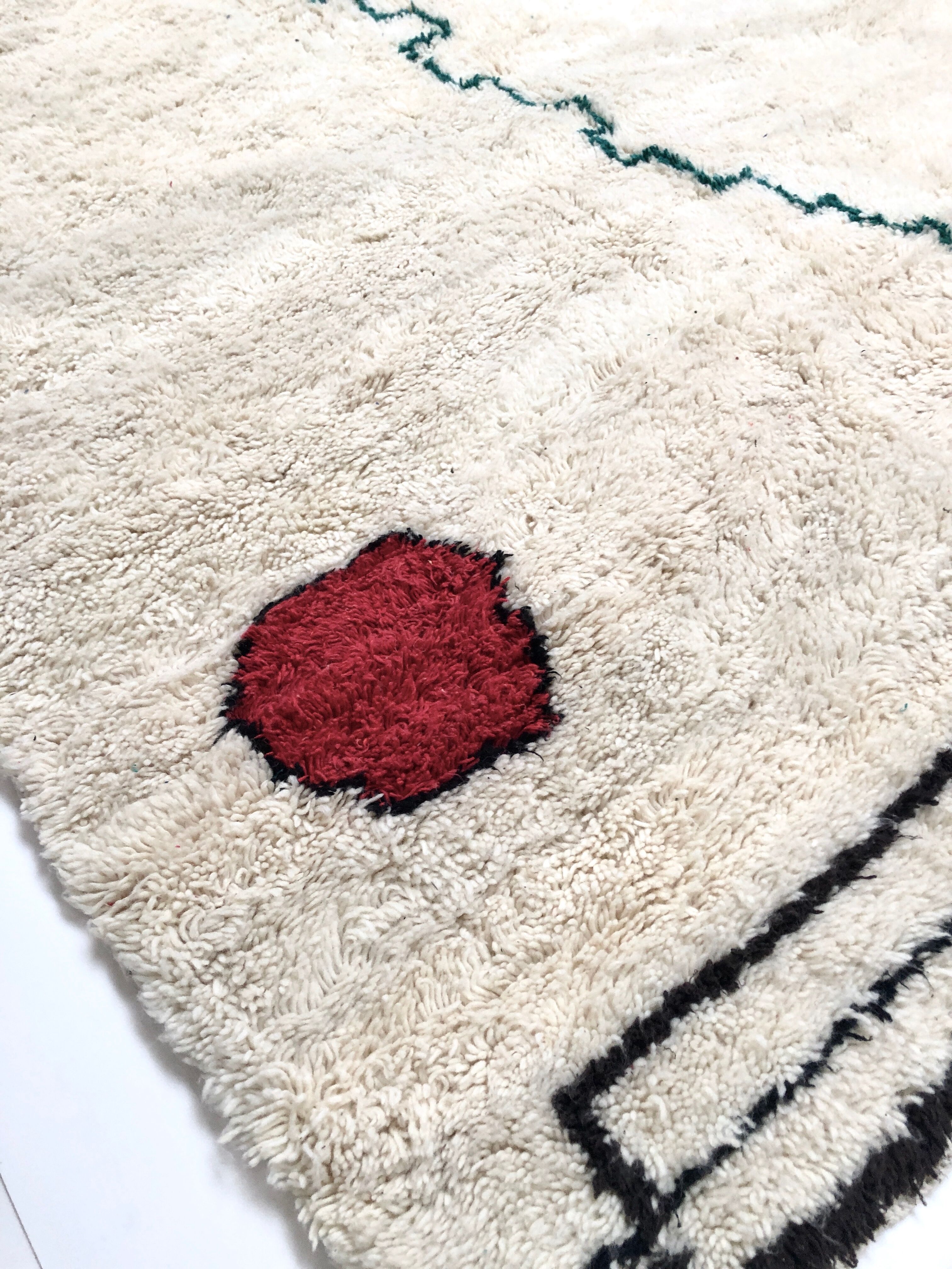 Contemporary moroccan berber carpet azilal 2,53x1.75m
