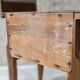 Table de chevet en noyer