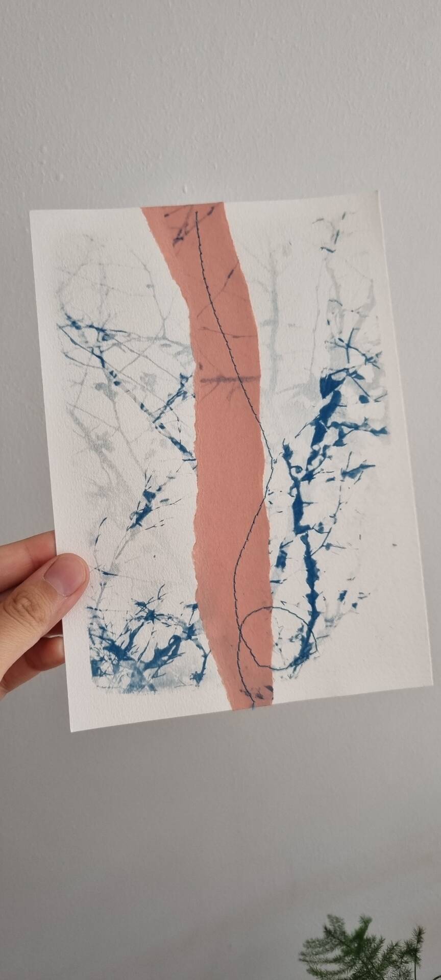 Cyanotype collage