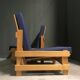 Rare pair of niko kralj 'dota' system lounge chairs, 1970's