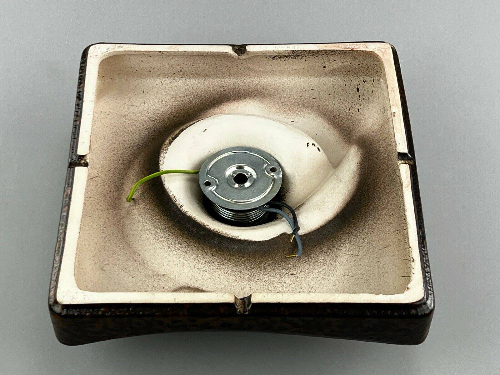60s 70s lamp light wall lamp ceramic mid century space age 60s 70s