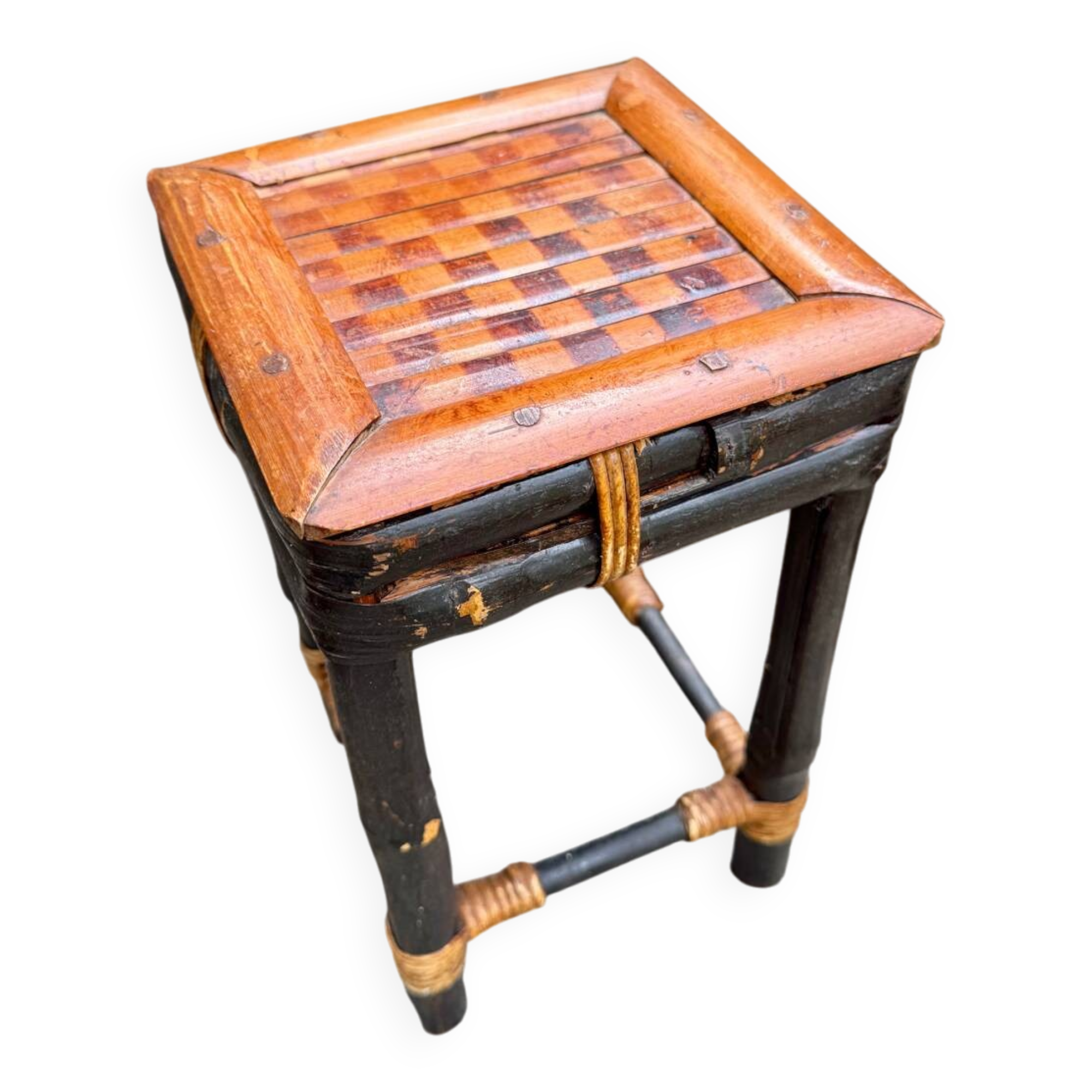 Vintage 50s/70s Stool/Side Table