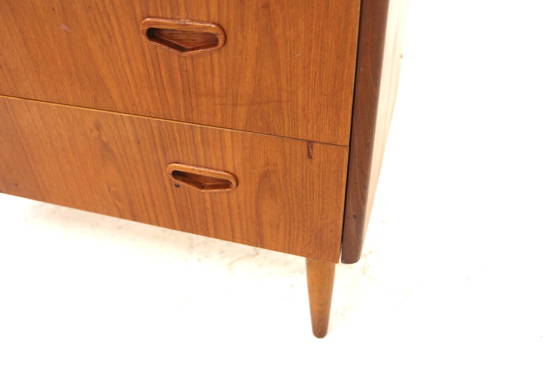 Scandinavian teak chest of drawers, Sweden, 1950