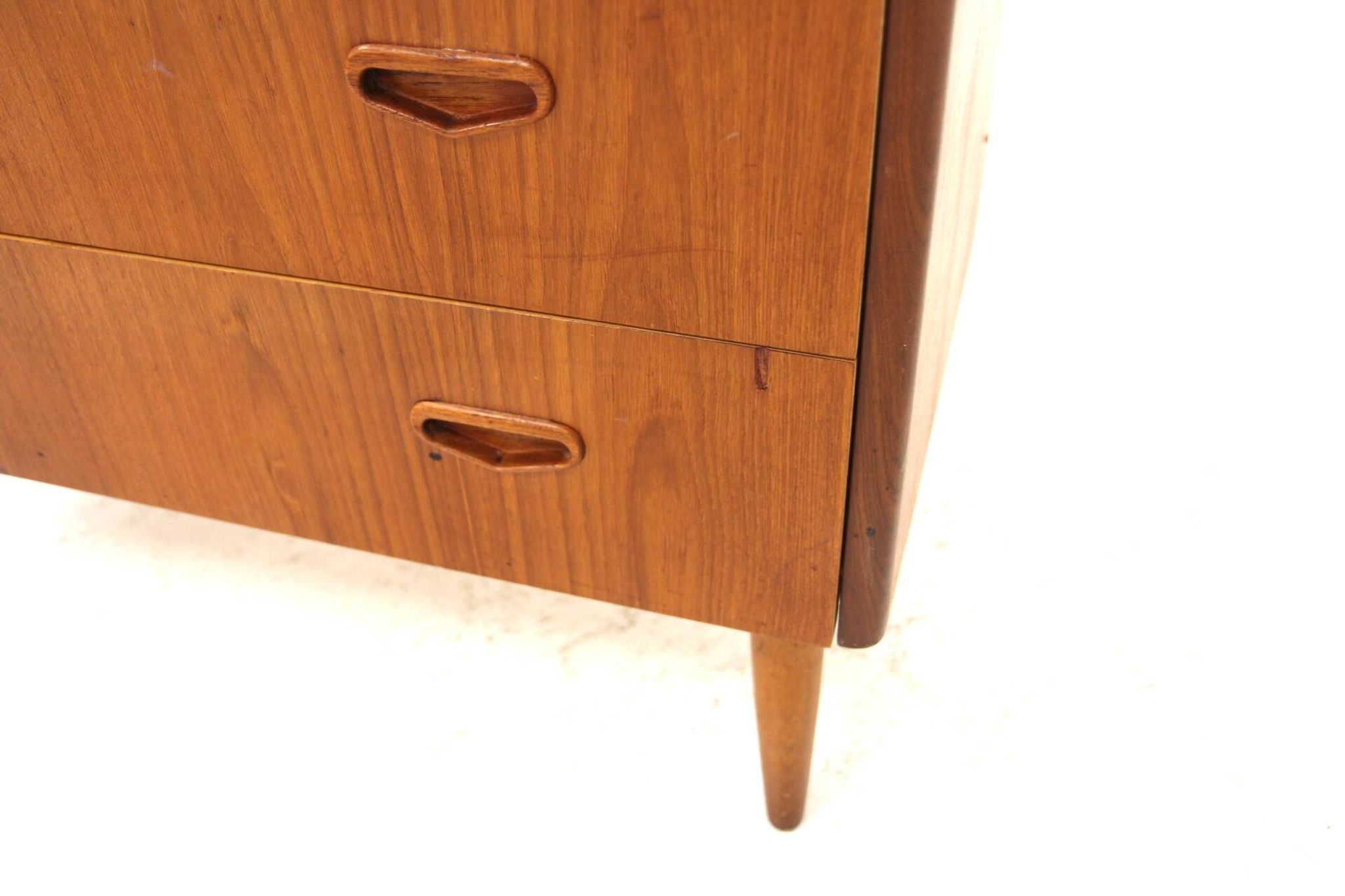 Scandinavian teak chest of drawers, Sweden, 1950