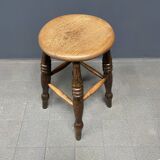 Ancien tabouret de pub anglais antique Windsor