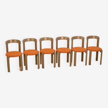 6 chaises par Bruno Rey pour Dietiker 70's